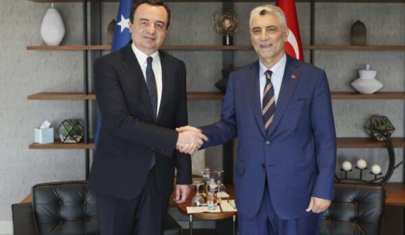 Forumit Ekonomik Kosovë- Turqi, Kurti u prit në takim nga ministri turk i Tregtisë