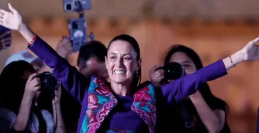 Claudia Sheinbaum fiton zgjedhjet dhe bëhet presidente e Meksikës