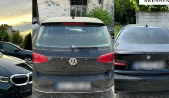 Sekuestohen dy vetura të vjedhura në Kosovë, arrestohet një grua
