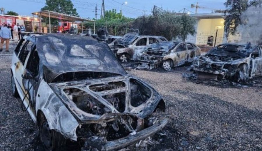 Arrestohet një person pasi dogji 6 automjete në biznesin me qera