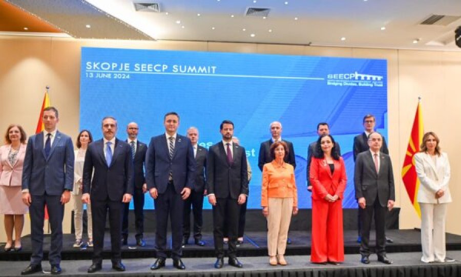 Vjosa Osmani pjesëmarrëse në samitin SEECP 