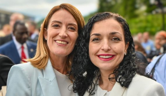 Vjosa Osmani takon presidenten e Parlamentit Evropian, e quan të pakursyer mbështetjen e saj për Kosovën