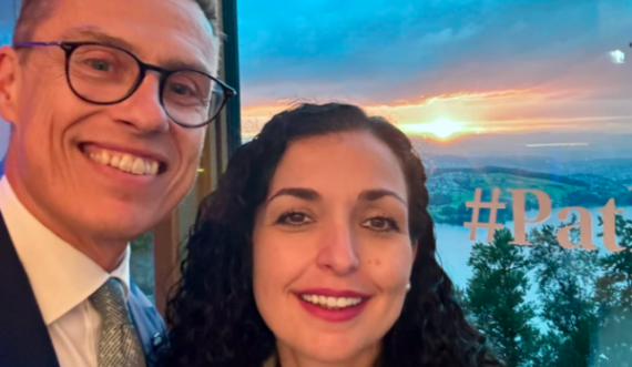 Vjosa Osmani e takon homologun e saj finlandez