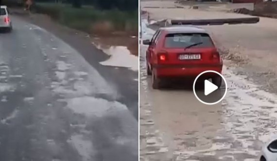 Ankohet qytetari: Gjendja në rrugën Podujevë - Prishtinë është e tmerrshme