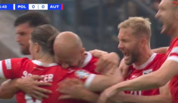 Austria kalon në epërsi ndaj Polonisë