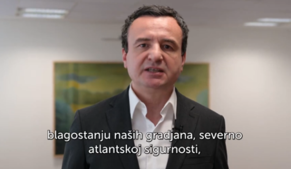 Kurti del me mesazh përkrahës për partinë e Gjukanoviqit në prag të konferencës zgjedhore