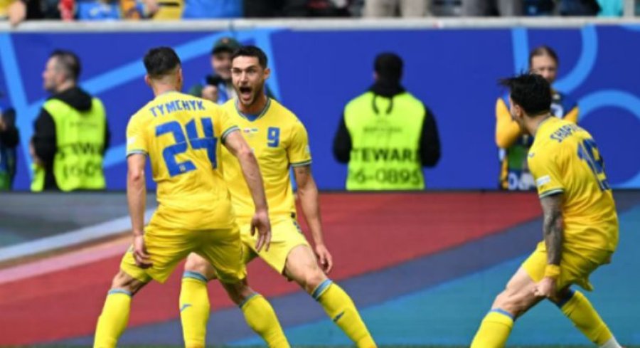 Ukraina fiton ndaj Sllovakisë