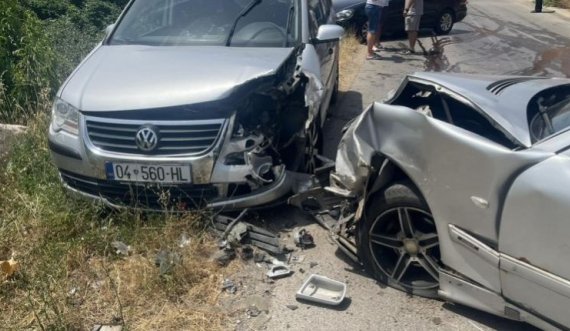 Aksident në këtë vend të Kosovës, lëndohen disa persona