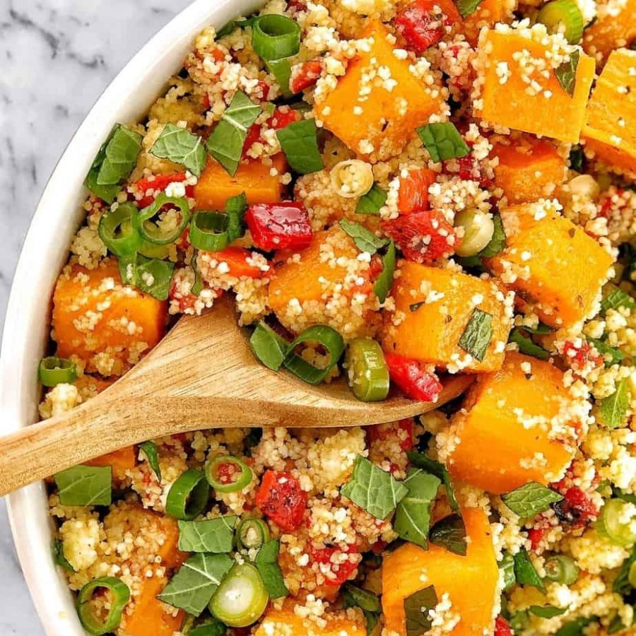 Receta e Pepës: Sallatë perimesh me kuskus