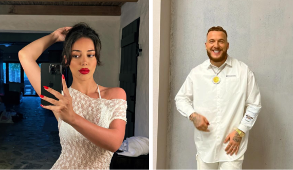 Lotina publikon videon romantike me Mozzikun