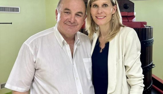 Ambasadori Shabani thirrje diasporës në Francë për ta mbështetur kandidaturën  për deputete të mikes së shqiptarëve Virginie Duby-Muller
