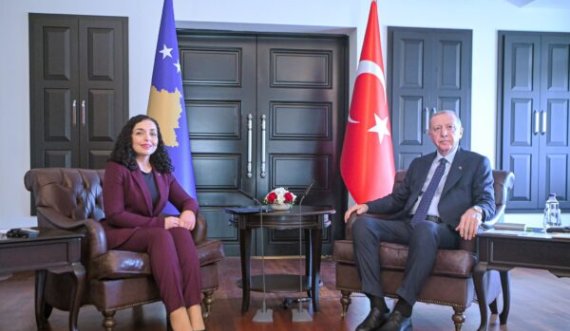 Osmani takohet me Erdoganin në Turqi: Faleminderit president për miqësinë, përkushtimin dhe mbështetjen për Kosovën