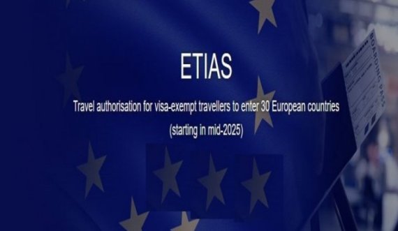 ETIAS për të udhëtuar në BE, nis në m esin e 2025