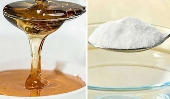Kombinimi i fortë midis mjaltit dhe sodës së bukës