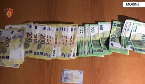 40 vjeçari nga Kosova kapet në Morinë me 20 mijë euro të padeklaruara