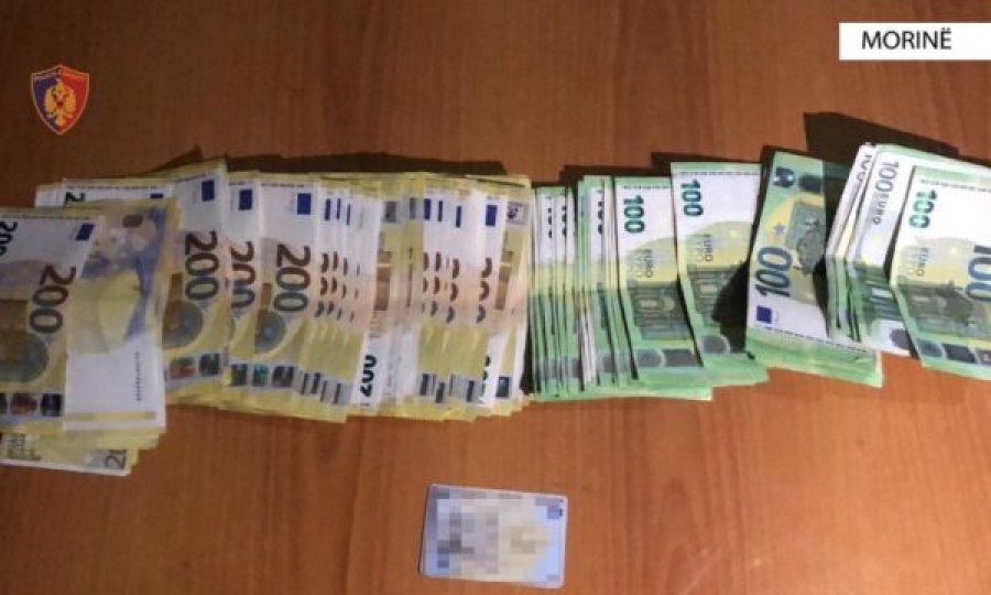 40 vjeçari nga Kosova kapet në Morinë me 20 mijë euro të padeklaruara
