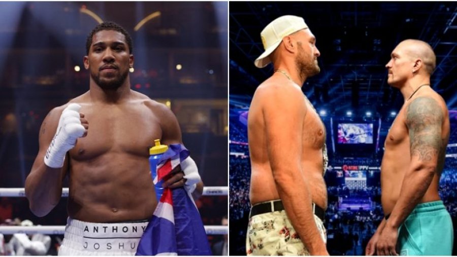 Pas fitores spektakolare ndaj Ngannou, Joshua i dërgon një porosi nga ringu dyshes Fury – Usyk