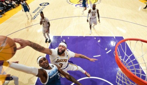 Lakers vazhdojnë me fitore, triumfojnë përballë Minnesotas