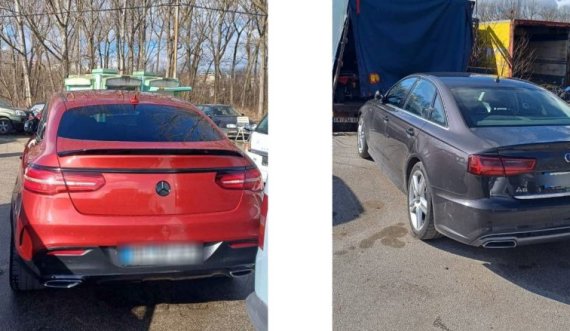 Sekuestrohen dy vetura në magjistralen Mitrovicë-Vushtrri, iu ishin shmangur pagesave të detyrueshme doganore