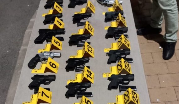 Konfiskohen armë dhe municion në 14 lokacione në Kosovë