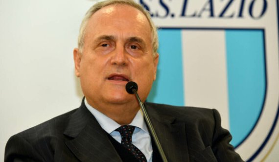 Presidenti i Lazios, Lotito e konfirmon trajnerin e ri