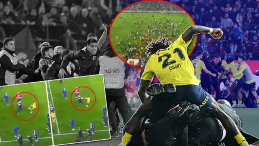 Dënime më të larta për lojtarët dhe personat e përfshirë në skenat e dhunshme pas ndeshjes Trabzonspor-Fenerbahce