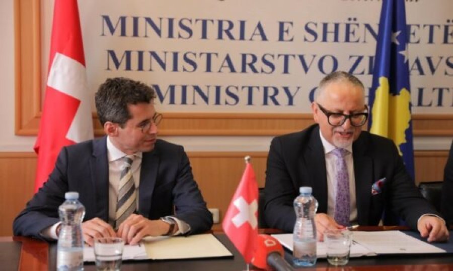 Ministri Vitia e ambasadori zviceran nënshkruajnë marrëveshje për kujdesin shëndetësor