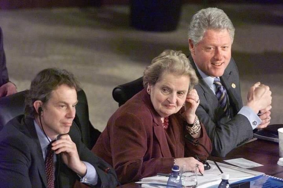 Bill Clinton, Tony Blair dhe Madeleine Albright tri personalitetet që Kosovës ia sollën lirinë