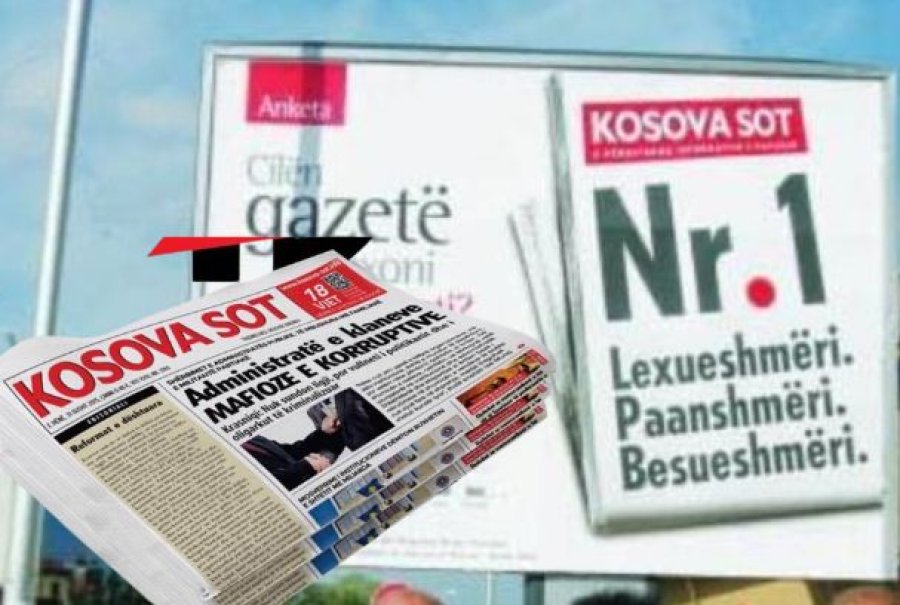 Gazeta 'KOSOVA SOT' feniksi që nuk arriti dot ta shuaj as regjimi kriminal i Sllobodan Millosheviçit