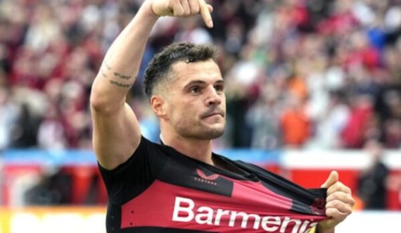 Granit Xhaka po shkëlqen,  në formacionin e më të mirëve të sezonit në Bundesliga