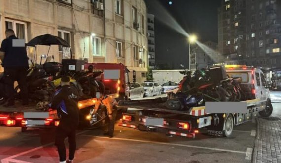 Pejë: Policia gjatë vikendit sekuestroi 40 motoçikleta