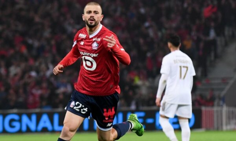 Nuk mjafton për fitore vetëm goli i Zhegrovës, Lille rrëzohet prej Lyonit