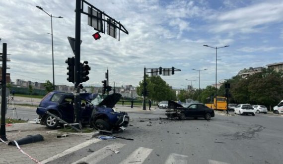 Aksidenti në Prishtinë: Një person në gjendje të rëndë, pesë në gjendje stabile