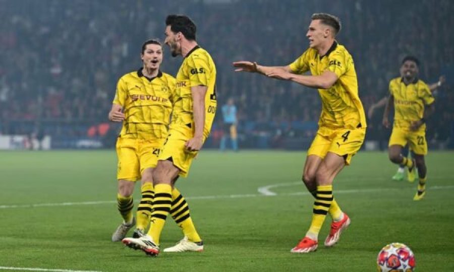 Borussia Dortmundi eliminon PSG-në dhe kalon në finale të Ligës së Kampionëve