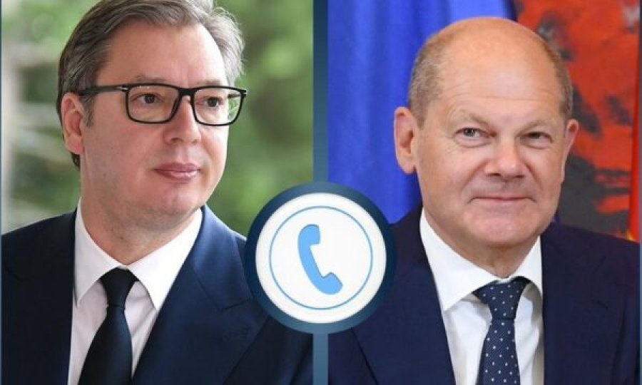 Vuçiq flet në telefon me kancelarin Scholz, iu ankua se Prishtina s’e themelon Asociacionin