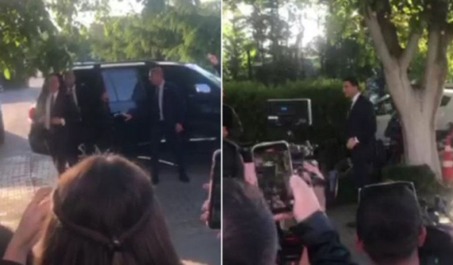 Albin Kurti dhe Memli Krasniqi kanë arritur në hotelin ku do të darkojnë