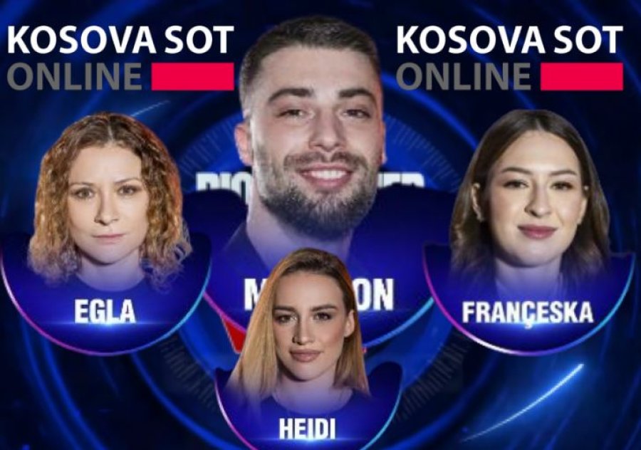 Kush e meriton ta prek finalen e 'Big Brother Albania VIP: Meritoni, Françeska, Egla apo Heidi?