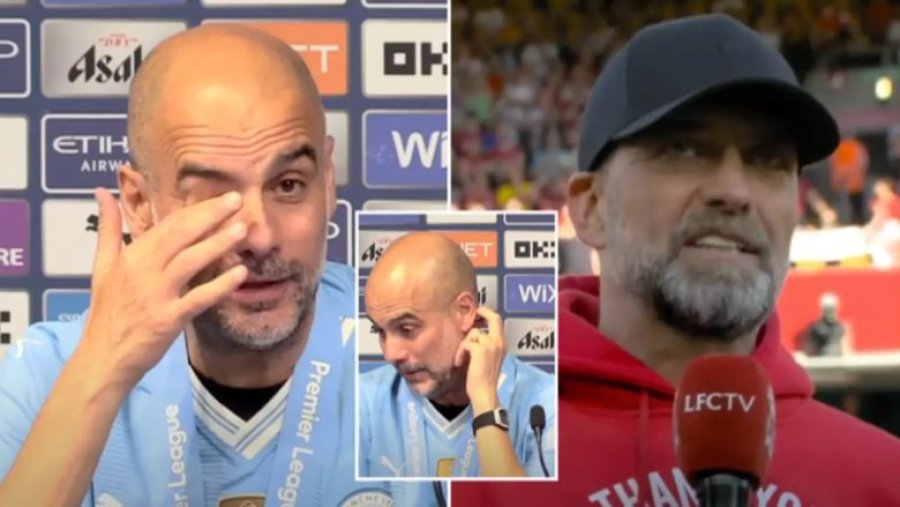 Guardiola u ‘rrëmbye’ nga lotët pas fjalëve që Kloppi i tha për të në ditën e fundit në Angli