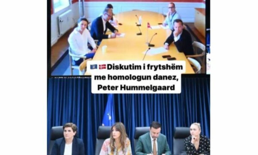Haxhiu diskuton ‘online’ me ministrin e Drejtësisë në Danimarkë