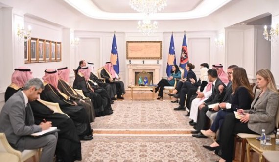 Osmani pret një delegacion parlamentar nga Arabia Saudite