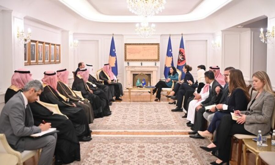 Osmani pret një delegacion parlamentar nga Arabia Saudite
