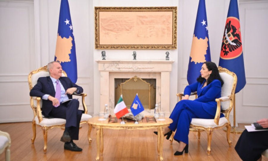 Detaje nga takimi i Osmanit me ambasadorin italian
