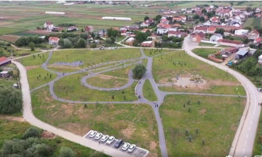 Hapet parku i ri në Drenoc të Prishtinës