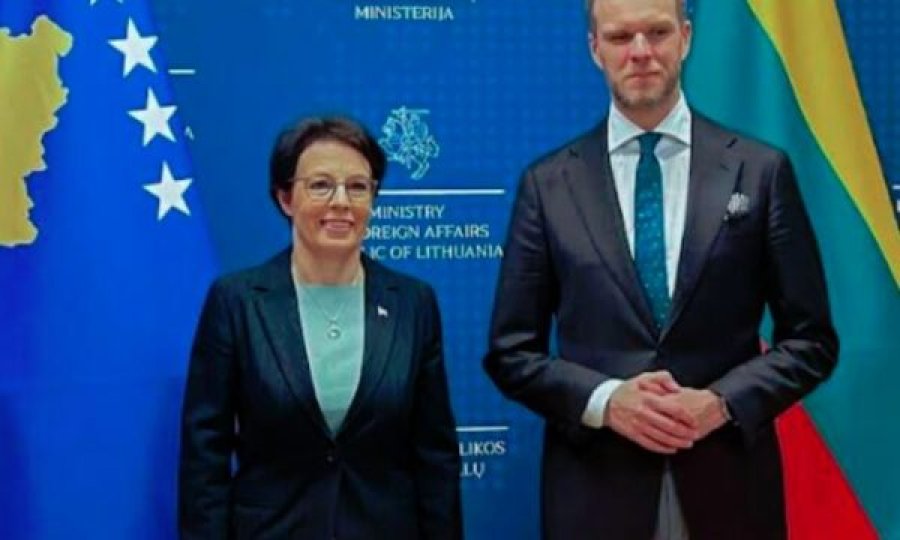 Gërvalla takohet me ministrin e Lituanisë