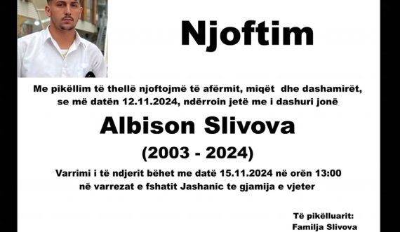 Sot varroset Albison Slivova i cili u vra në lule të rinisë