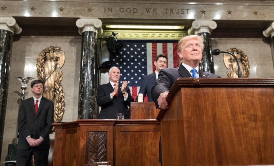 Historia dhe mesazhi tradicional i presidentëve dje dhe sot për gjendjen aktuale në SHBA dhe Presidenti TRUMP