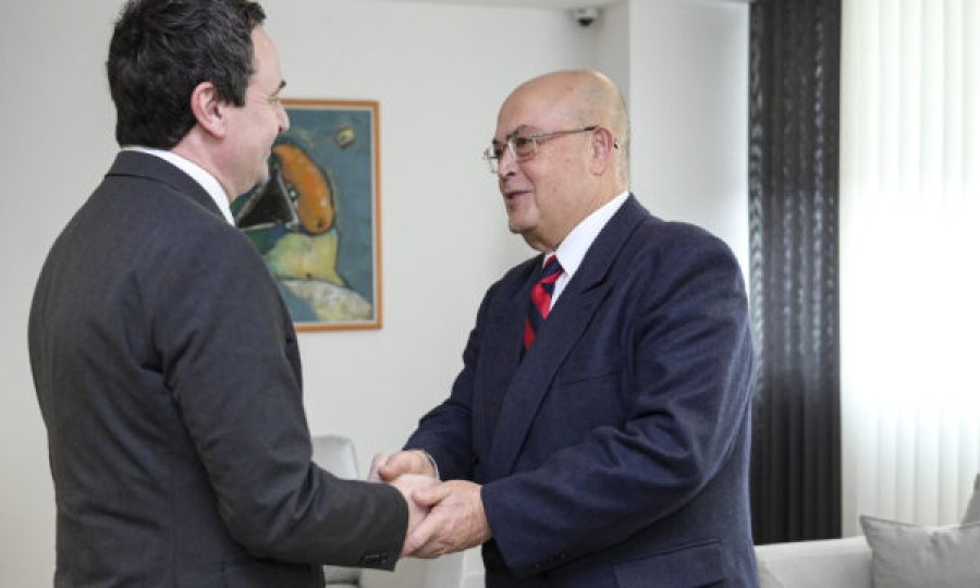 Kurti pret në takim lamtumirës Ambasadorin Gudjev