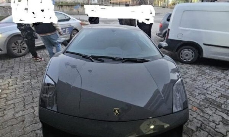 Sekuestrohet një Lamborghini pa targa në Prizren