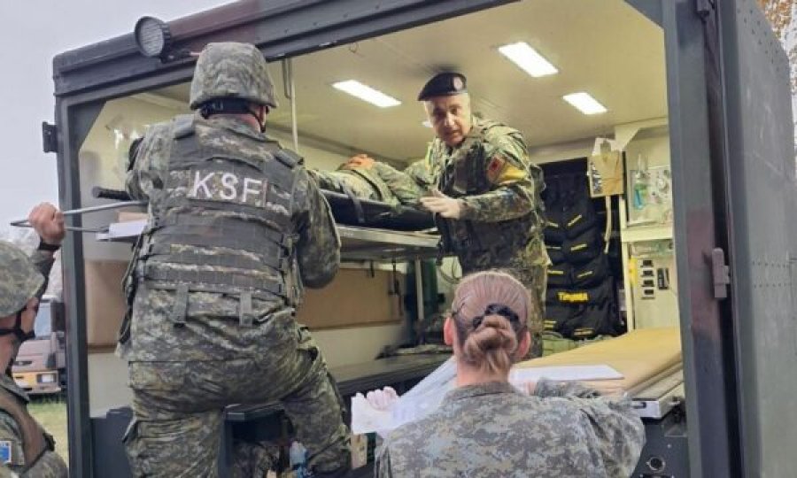 Ushtarët e Kosovës dhe të Shqipërisë ushtrojnë bashkë