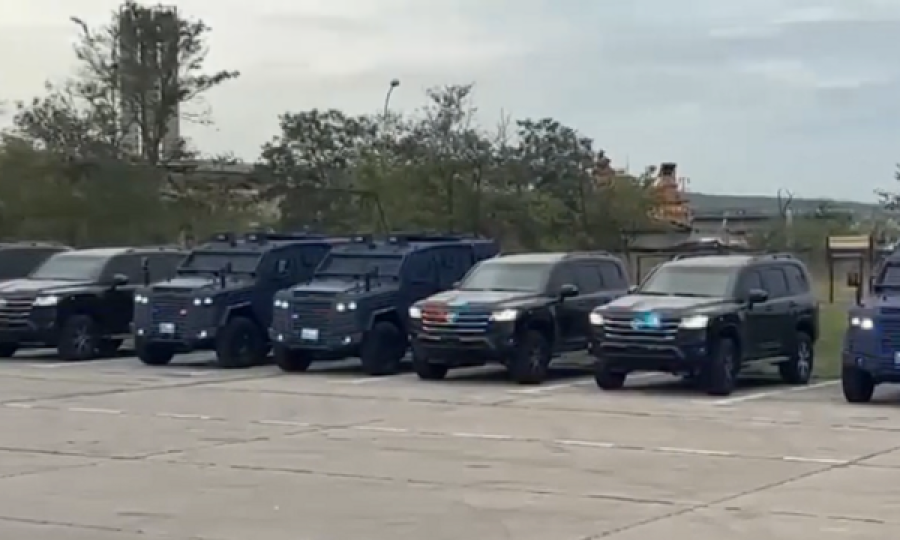 Policia e Kosovës është pajisur me automjete të blinduara